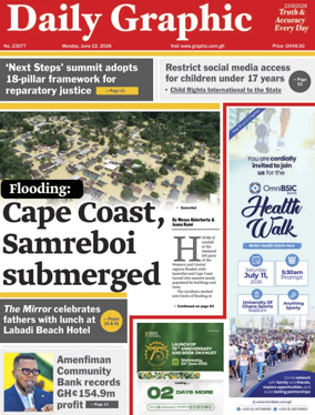 Cover of Daily Graphic