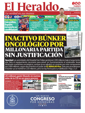 Cover of Diario El Heraldo
