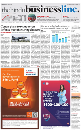 Cover of BusinessLine (Delhi)