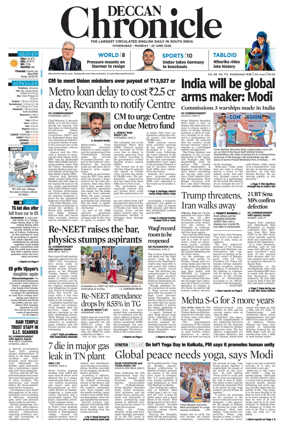 Cover of Deccan Chronicle