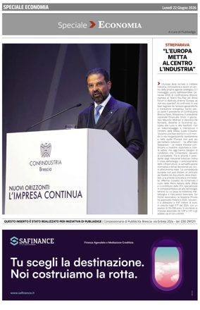 Cover of Corriere della Sera (Brescia)