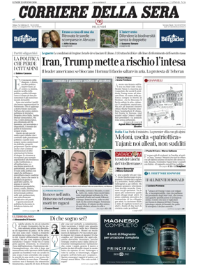 Cover of Corriere della Sera