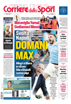 Cover of Corriere dello Sport (Campania)