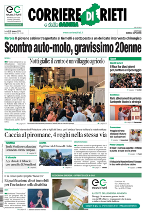 Cover of Corriere di Rieti
