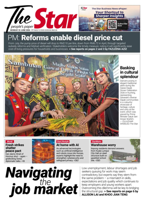 Cover of The Star Malaysia