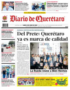Cover of Diario de Queretaro