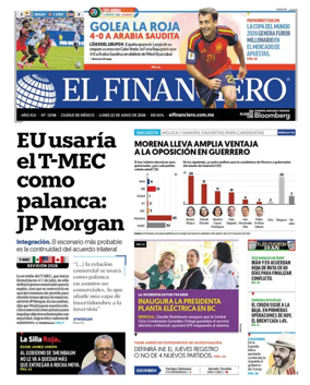 Cover of El Financiero