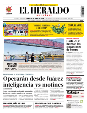 Cover of El Heraldo de Juarez