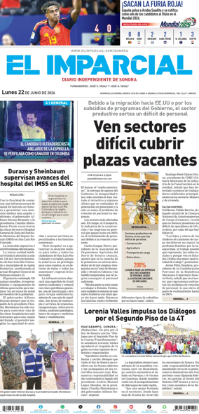 Cover of El Imparcial