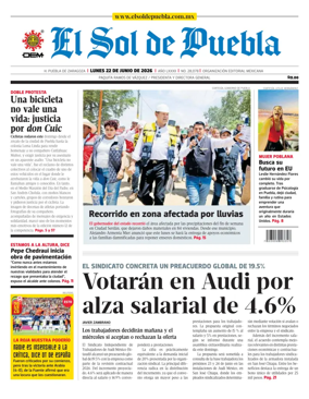 Cover of El Sol de Puebla