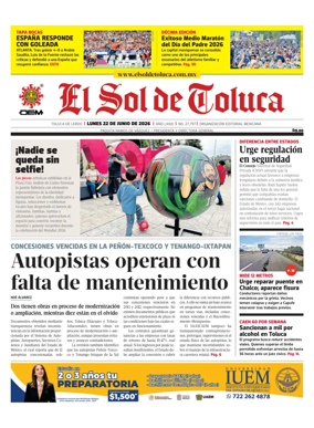 Cover of El Sol de Toluca
