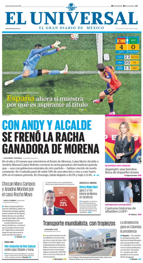 Cover of El Universal