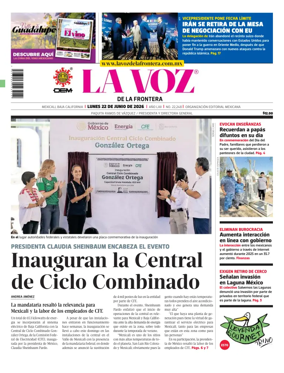 Cover of La Voz de la Frontera