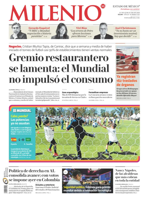 Cover of Milenio Edo de Mexico