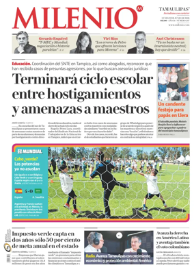 Cover of Milenio Tamaulipas