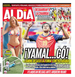 Cover of Periodico Al Dia (Irapuato)