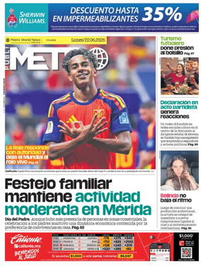 Cover of Publimetro Merida