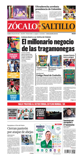 Cover of Zocalo Saltillo