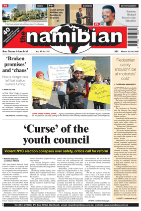 Cover of The Namibian