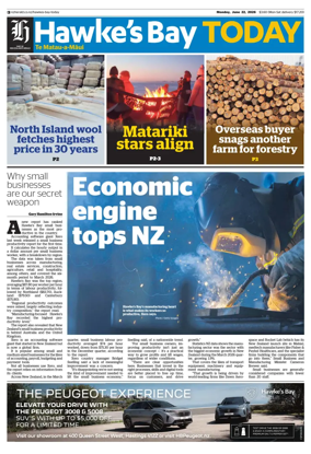 Cover of Hawke's Bay Today