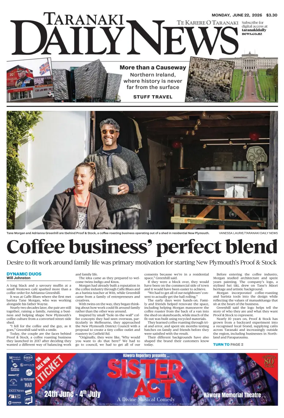 Cover of Taranaki Daily News