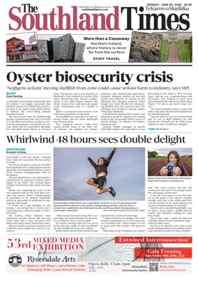 Cover of The Southland Times