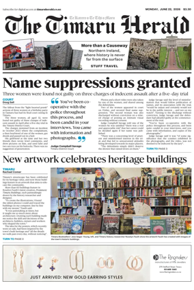 Cover of The Timaru Herald