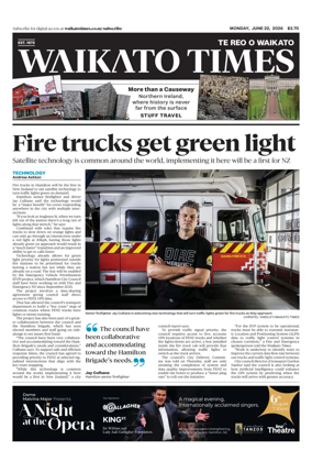 Cover of Waikato Times
