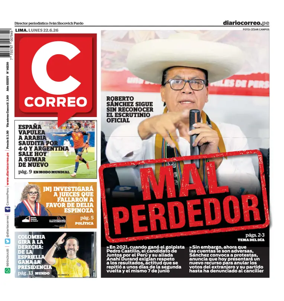 Cover of Diario Correo