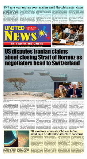 Cover of United News - English Edition