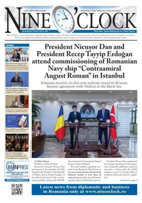Cover of Nine o clock (Romania) Daily