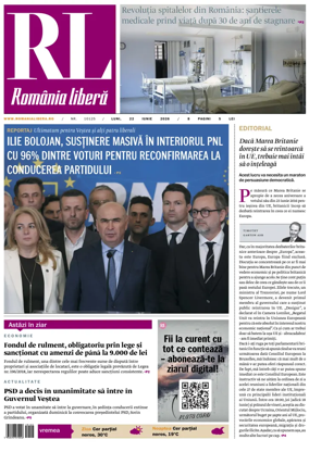 Cover of Romania Libera