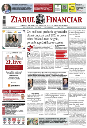 Cover of Ziarul Financiar