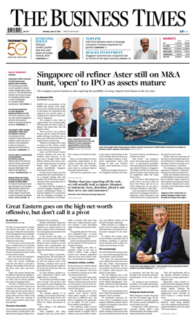 Cover of The Business Times