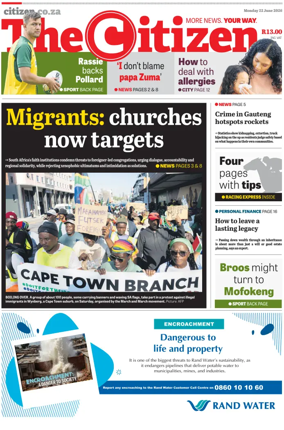 Cover of The Citizen (Gauteng)