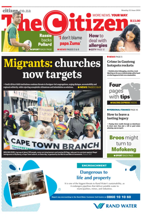 Cover of The Citizen (KZN)