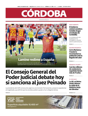 Cover of Diario Cordoba
