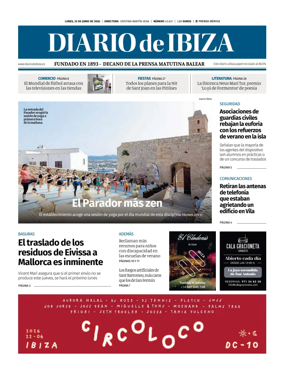 Cover of Diario de Ibiza