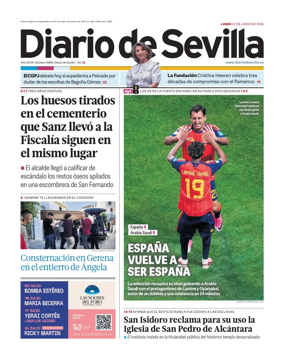Cover of Diario de Sevilla