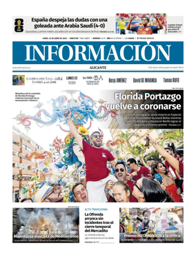 Cover of Diario Informacion