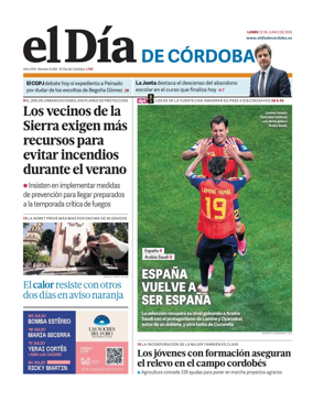 Cover of El Dia de Cordoba