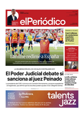 Cover of El Periodico - Castellano