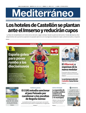 Cover of El Periodico Mediterraneo