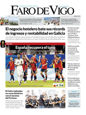 Cover of Faro de Vigo