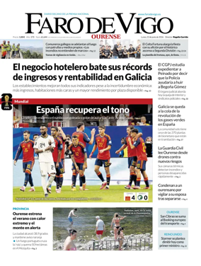 Cover of Faro de Vigo (Ourense)