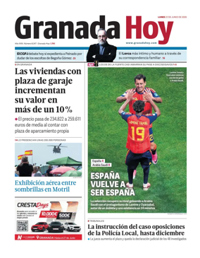 Cover of Granada Hoy