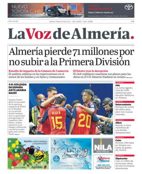 Cover of La Voz de Almeria