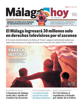 Cover of Malaga Hoy