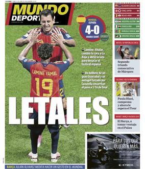 Cover of Mundo Deportivo (Barcelona)