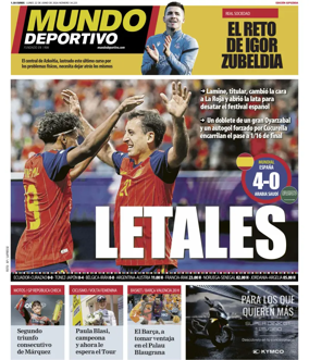 Cover of Mundo Deportivo (Gipuzkoa)